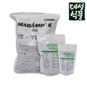 마감프K 식물 화초 화분 영양제 비료 하이포넥 대성식물, 중립 2kg, 1개, 2kg