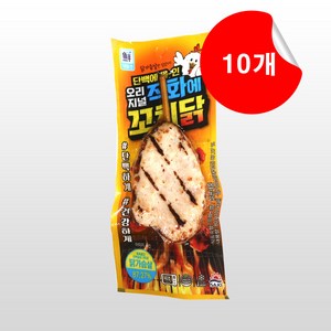 대림선 직화에 꼬치닭 (오리지널), 80g, 10개