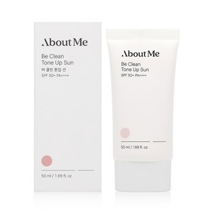 어바웃미 비 클린 톤업 선, 50ml, 2개