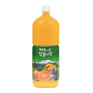 롯데 제주사랑 감귤사랑, 1.8L, 6개