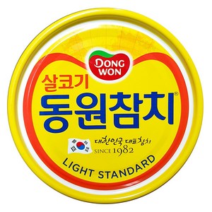 참치캔(동원 살코기라이트스탠다드 200g) / 동원참치 통조림, 200g, 1개