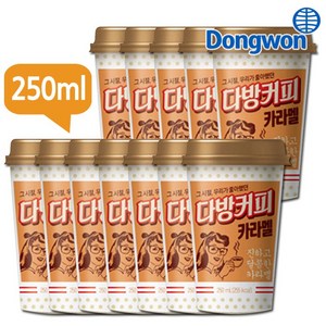 소와나무 다방커피 카라멜, 250ml, 12개