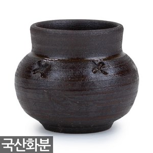 세인화분 방울 국산 미니화분 1P - 수제 화분 다육 다육이 옹기 소형 국내산 항아리 다육화분 다육이화분 콩분 인테리어 가드닝 분갈이 화분갈이, 1개, 미니 방울화분(S60)