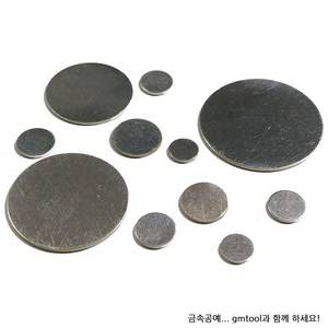 원형장식 (은원판) (Steling Silve Discs), 18mm(1EA)