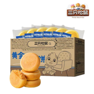 HONA국제 중국식품 다람쥐세마리 곰보빵 육송빙 러우쑹병 최신일자 발송, 4개, 500g