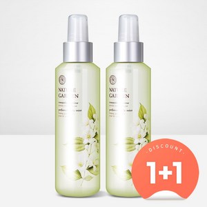 더페이스샵 네이처가든 퍼퓸 바디 미스트 로맨틱 자스민, 155ml, 2개