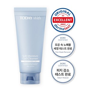 투데이위드 소프트 모이스쳐 약산성 젤 클렌징폼, 1개, 150ml