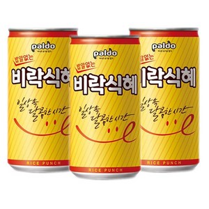 밥알없는 식혜 캔 업소용 팔도 비락식혜 175ml 90캔, 90개