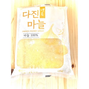 고마운땅 냉동 다진마늘, 1kg, 3개