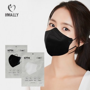 화림 새부리 황사 방역마스크 50매입 (KF94)(대형)(검정색 흰색), 1개, 검정색 - 대형