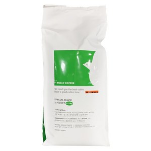 룰리RULLY 커피COFFEE 스페셜 블랙 1.13kg, 홀빈(분쇄안함), 1개