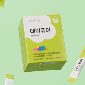 데일리플랜 데이퓨어, 30회분, 60g, 2개