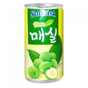 썬키스트 매실 175mlx30캔x3박스(90캔), 175ml, 90개