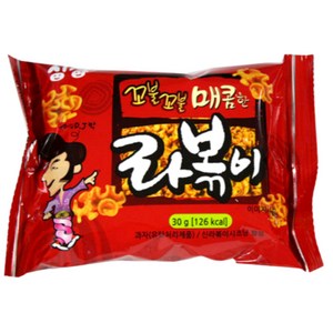 (싱싱) 꼬불꼬불 매콤한 라볶이 30g (1박스-60개), 60개