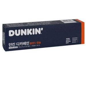 던킨도너츠 디카페인 블렌드 캡슐커피, 5g, 20개입, 1개