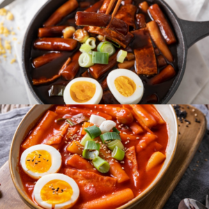 일편떡심 옛날 즉석 빨강 국물떡볶이 짜장떡볶이, 키즈짜장(아동용_일반라면정도)*3팩, 짜장떡, 3개, 300g