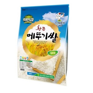 억만금 창녕군 2024년산 햅쌀 황금 메뚜기쌀 백미, 상등급, 5kg, 1개