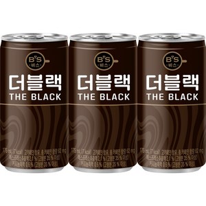 비스 더블랙 아메리카노 캔커피, 30개, 175ml