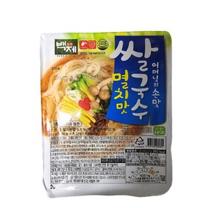 백제 쌀국수 멸치맛, 92g, 18개