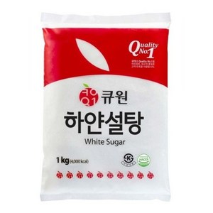 큐원 하얀설탕, 1kg, 1개