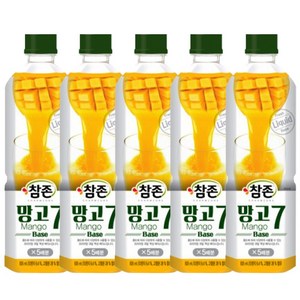 참존식품 망고7베이스 835ml, 5개