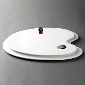 업소용 가정용 도자기 파레트 접시 2size, 1개