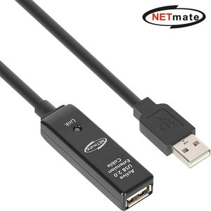 강원전자 넷메이트 CBL-203-5M USB2.0 무전원 리피터 5m, 본상품선택, 1개