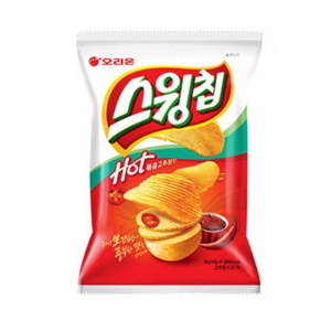 스윙칩 핫 볶음고추장맛, 60g, 5개