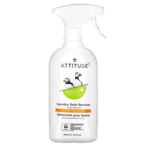 ATTITUDE 세탁 얼룩 제거제 Citrus Zest 800ml(27.1fl oz), 1개, 800ml