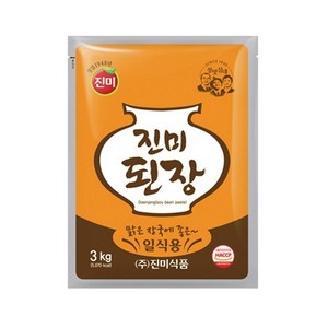 진미 된장(일식용), 3kg, 4개