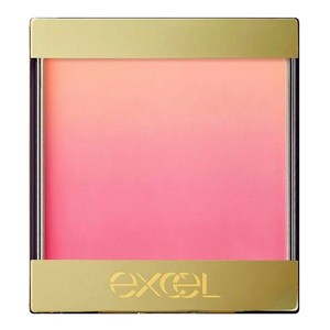 excel 일본화장품 엑셀 아우라틱 블러셔 AB01 피치 & 피치 볼터치 8g, 1개