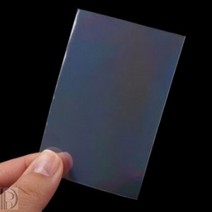 10P 투명 포토카드 슬리브 57X88MM 사진비닐, 하트