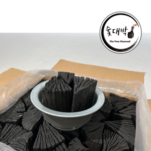 숯대박 3단숯 WOOD CHARCOAL 바베큐 참숯 20kg, 1개