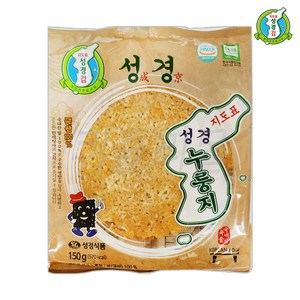 성경식품 지도표 성경 누룽지, 150g, 10개, 10개