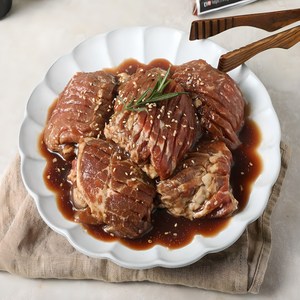 갈비아저씨 수제 돼지갈비 맛 양념목살 900G, 2개