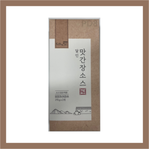 정기품 달인 맛간장소스 270g x 2개, 1개, 540g