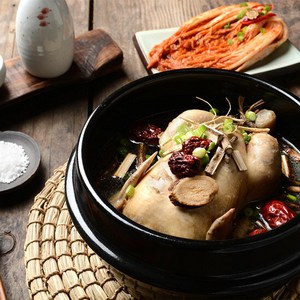 [한춘섭 명장] 국내산 닭고기 든든한끼 삼계탕 1kg x 4팩, 4개