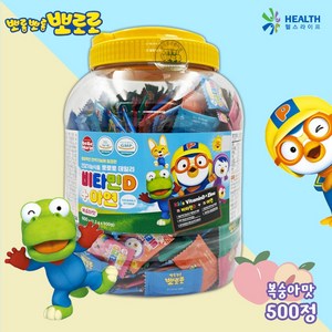 뽀로로 데일리 비타민D 플러스 아연 600g, 500정, 1개