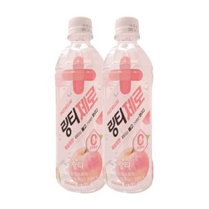 링티 제로 복숭아, 500ml, 12개