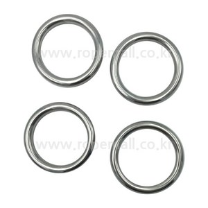 스텐라운드링 O형고리 0링 캠핑 등산고리 키링 가방고리, 두께 10mm x 내경 90mm, 1개
