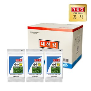 대천김 식탁김, 15g, 20개