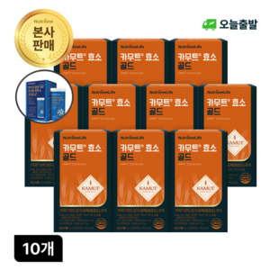 [본사출고] 뉴트리원 카무트효소 골드 곡물맛 발효효소 세트구성, 10박스, 30회분
