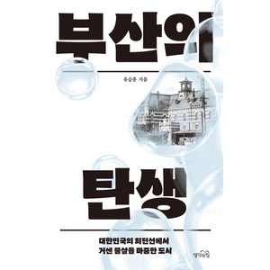 부산의 탄생:대한민국의 최전선에서 거센 물살을 마중한 도시, 생각의힘, 유승훈