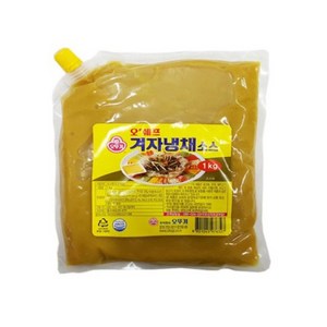 오뚜기 겨자냉채소스 오쉐프 1kg, 1개