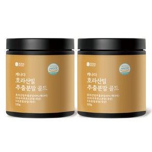 캐나다 카무트 호라산밀 골드 곡물 효소 추출 분말 식약청인증, 2개, 120g