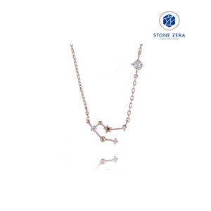 [STONE ZERA] 스톤 제라 주얼리 SZ9018-RG 6월 진주 탄생석 쌍둥이 자리 목걸이