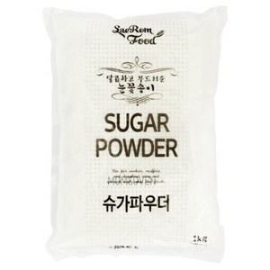 새롬푸드 슈가파우더, 2개, 1kg