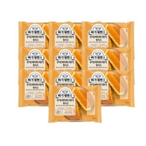 [프리미엄 디저트] 삼립 미각제빵소 꾸덕버터바파이 황치즈 10봉, 10개, 75g
