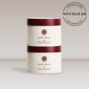 [1+1] 티엘라 퍼퓸 너리싱 바디크림 선셋 컬렉션, 2개, 200g