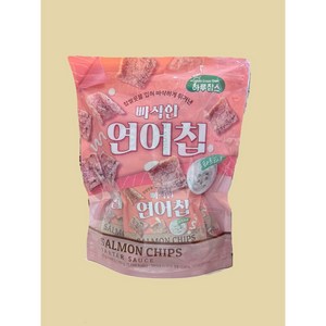 [트레이더스] 빠삭한 연어칩 타르타르 30g X 6입 맥주안주 연어칩 소포장영양간식, 6개